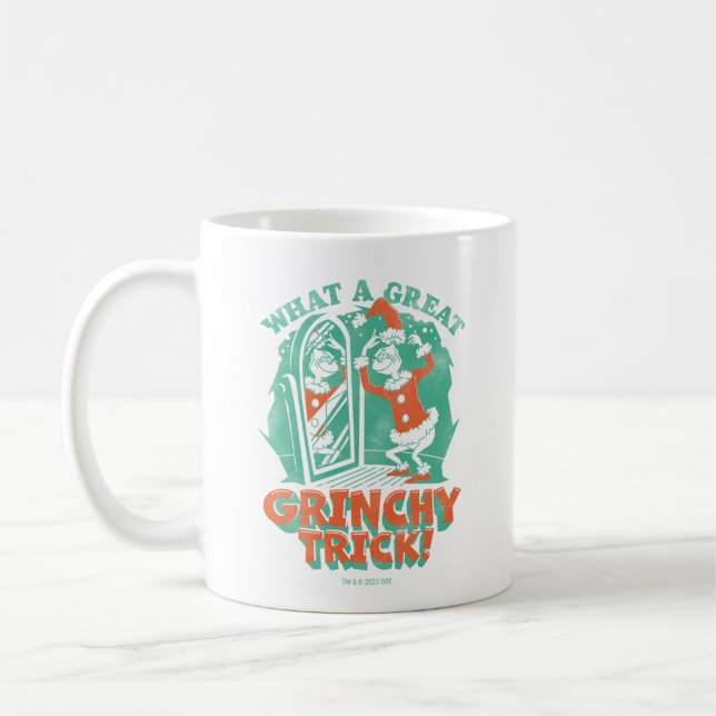 Caneca De Café Dr. Seuss | Que Grande Truque Grinchy! (Esquerda)