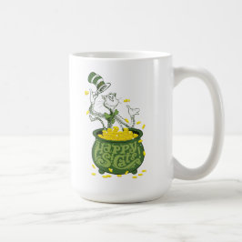 Caneca De Café Dr. Seuss | The Cat in the Hat - Happy St. Cat's!
