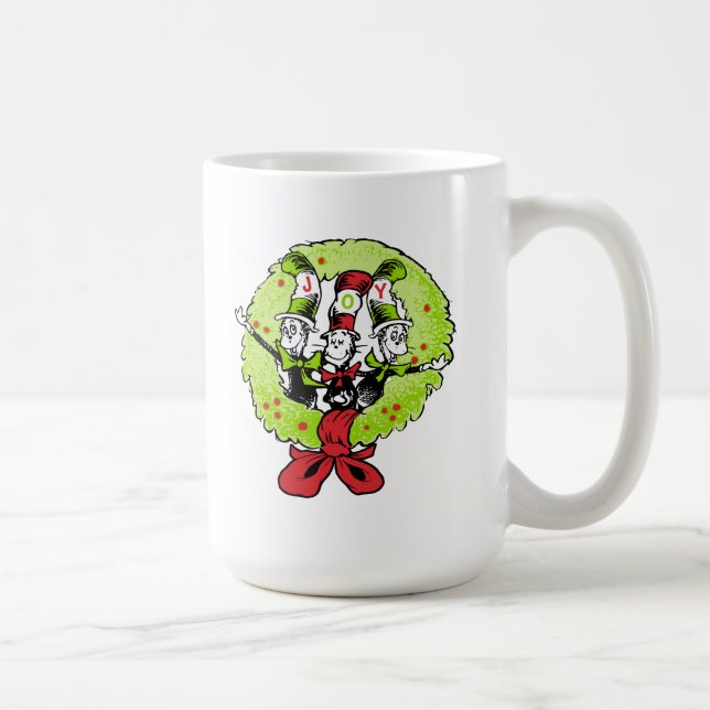 Caneca De Café Dr Seuss | The Grinch | Who-ville Christmas Joy (Direita)