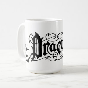 Caneca De Café Drácula de Halloween
