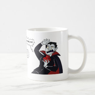 Caneca De Café Drácula: Não... não ímãs!