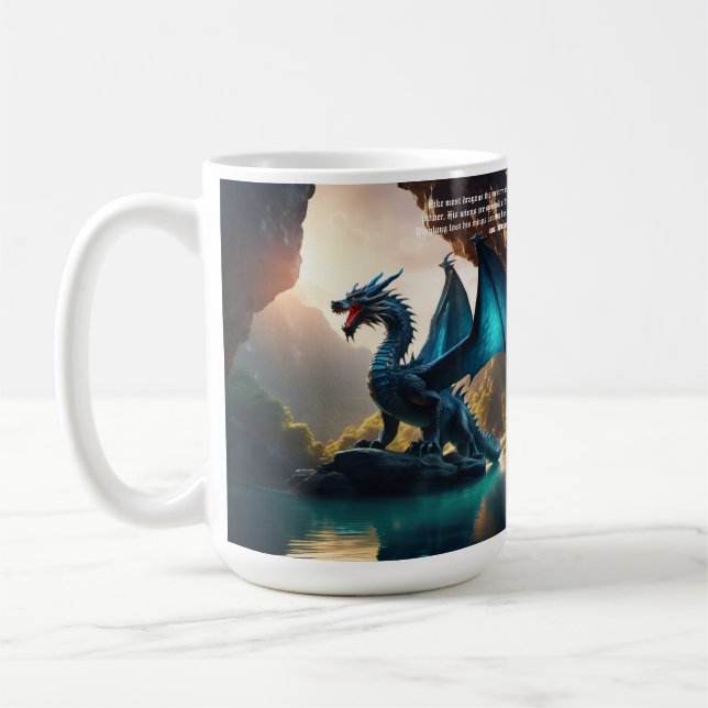 Caneca De Café Dragão (Esquerda)