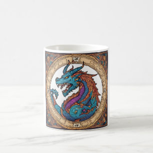Caneca de Café Dragão