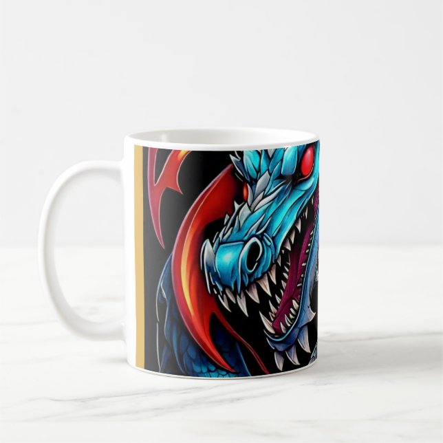 Caneca De Café Dragão (Esquerda)