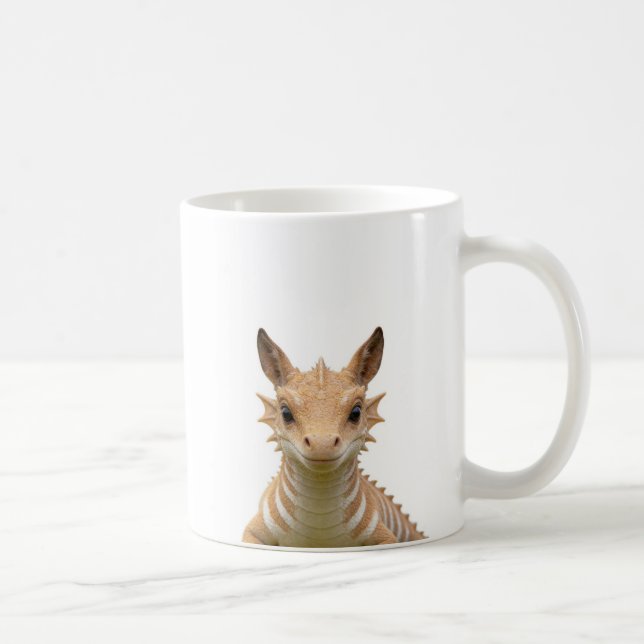 Caneca De Café dragão adorável (Direita)
