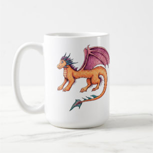 Caneca De Café Dragão Amigável
