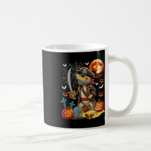 Caneca De Café Dragão Barbudo Cosplay Pirata Halloween Abóbora Ci