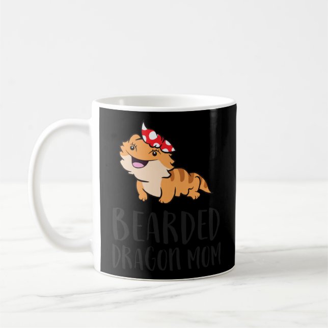 Caneca De Café Dragão Carnado Mãe Adorava Dragões Carnados Pullov (Esquerda)