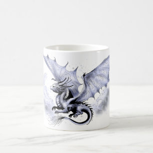 Caneca De Café Dragão Céu