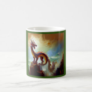 Caneca De Café Dragão chinês (28)