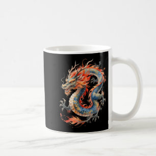 Caneca De Café Dragão Chinês Mitologia Asiática Zodíaco