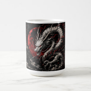 Caneca De Café Dragão da Lua de Sangue