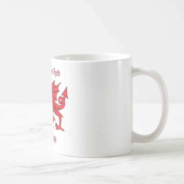 Caneca De Café Dragão de Blevins Galês (Direita)