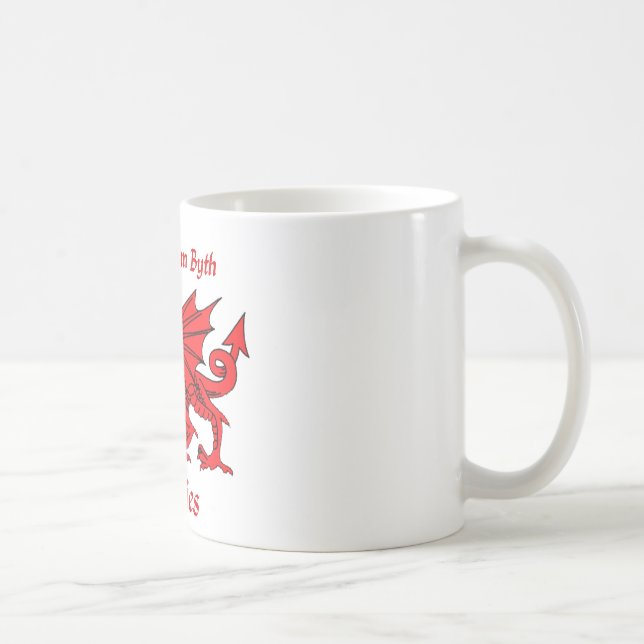 Caneca De Café Dragão de Davies Galês (Direita)