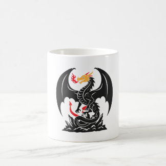 Caneca De Café Dragão Fantasia Gráfica Personalizável Respirando