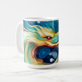 Caneca De Café Dragão Fantasia Sonho Animal 12