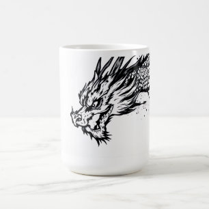Caneca De Café Dragão Imortal