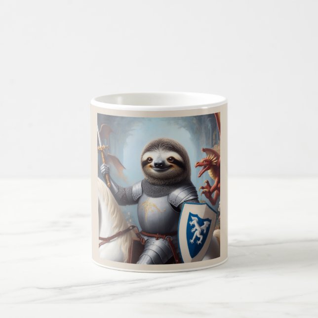 Caneca De Café Dragões de Combate de Lloth Knight (Centro)