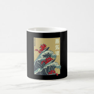 Caneca De Café Dragões Surfing Excelente Wave off Kanagawa
