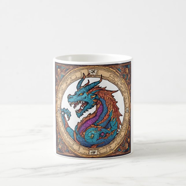 Caneca De Café Dragon Coffee Mug (Centro)