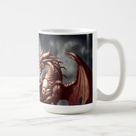 Caneca De Café Dragon & Moon Fantasy Mug