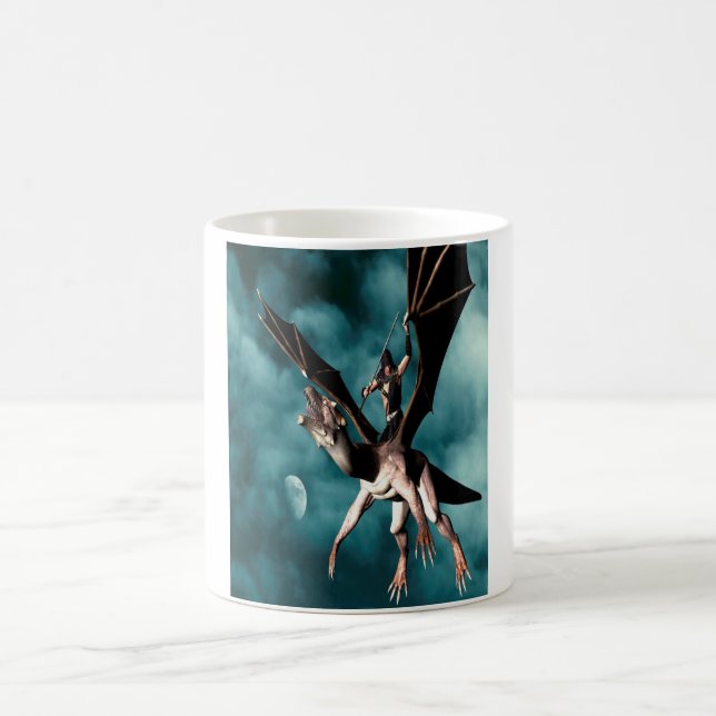 Caneca De Café Dragon Sky Warrior (Centro)