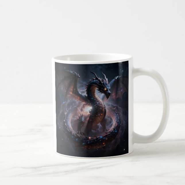 Caneca De Café Dragon World – The Realm of Fire and Magic (Direita)