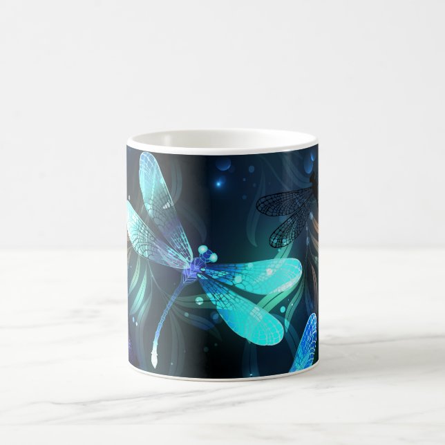 Caneca De Café Dragonflies de lago (Centro)