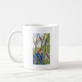 Caneca De Café Dragonflies Summer