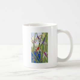 Caneca De Café Dragonflies Summer