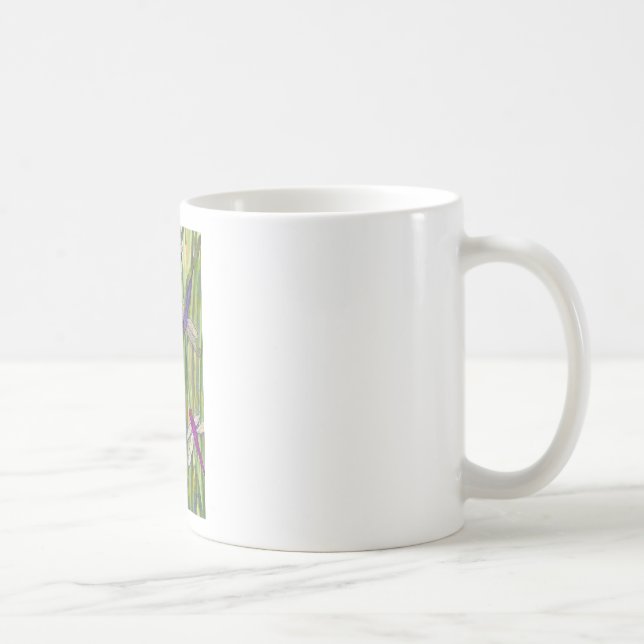 Caneca De Café Dragonflies Summer (Direita)
