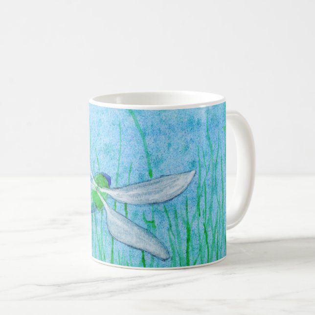 Caneca De Café Dragonfly (Frente Esquerda)