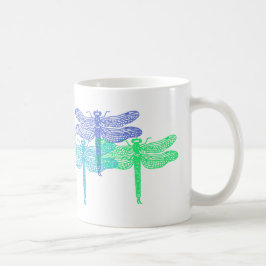 Caneca De Café Dragonfly Blues Mug