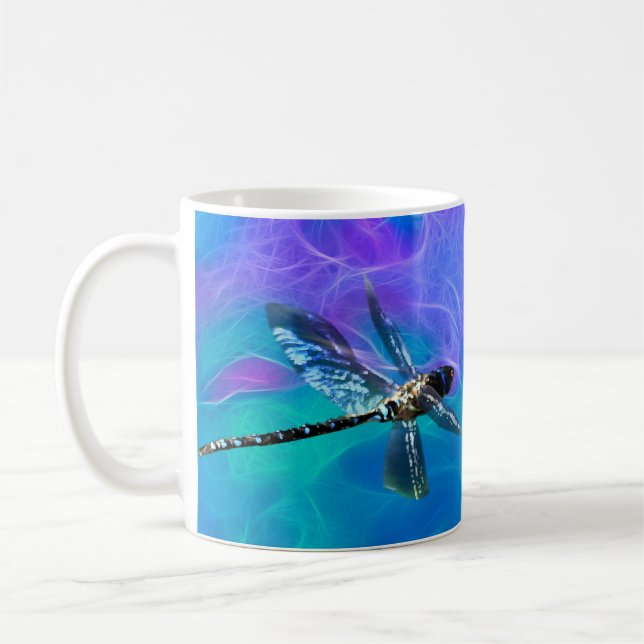 Caneca De Café Dragonfly Damsel Fly Insett-amantes Gift Series (Esquerda)
