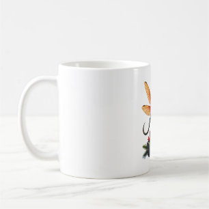 Caneca De Café Dragonfly Empurrada Com Presente