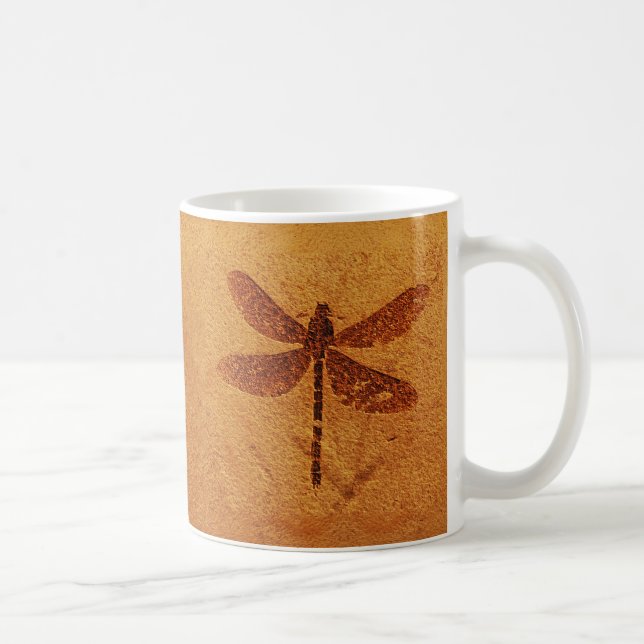 Caneca De Café Dragonfly Fóssil (Direita)