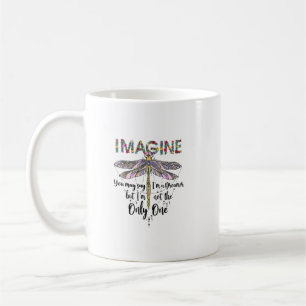 Caneca De Café Dragonfly Imagine Que Você Pode Dizer Dragonfly Lo