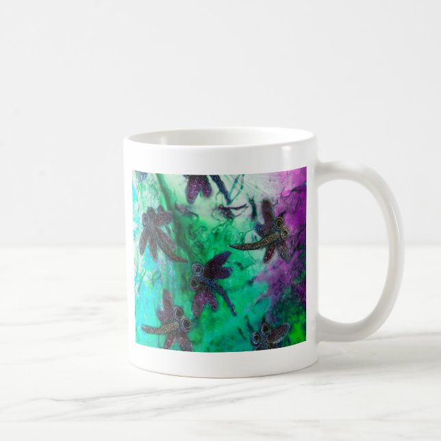 Caneca De Café Dragonfly Magic (Direita)