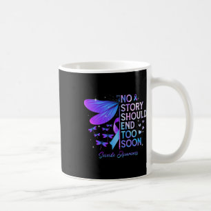 Caneca De Café Dragonfly Nenhuma História Deve Acabar Muito Cedo