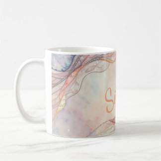 Caneca De Café  dragonfly pattern Mug