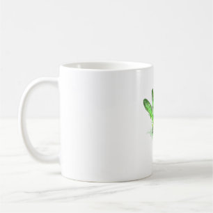 Caneca De Café Dragonfly Verde