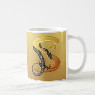 Caneca De Café Dragonlore S inicial