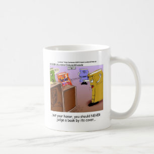 Caneca De Café Drama de Sala de Julgamento de Mistério de Assassi