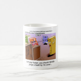 Caneca De Café Drama de Sala de Julgamento de Mistério de Assassi