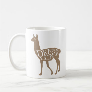 Caneca De Café Drama Llama