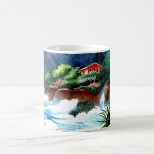 Caneca De Café Dramatic Island Paradise Coffee Mug