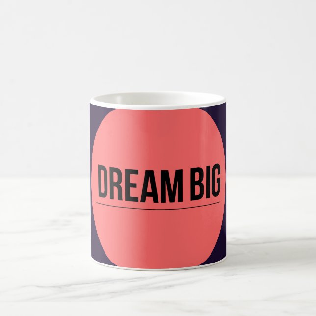 Caneca De Café Dream Big — 90s Maximalist Mug | Retro  (Centro)