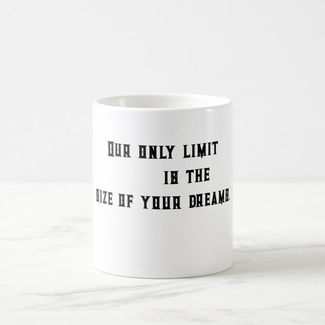 Caneca De Café Dream Big Mug (Centro)