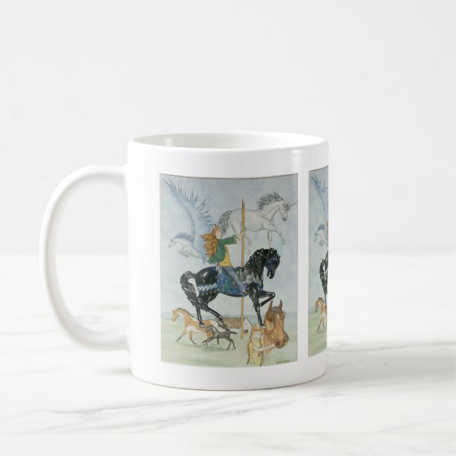 Caneca De Café Dream Carousel (Esquerda)