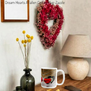 Caneca De Café Dream Hearts A' Fallen